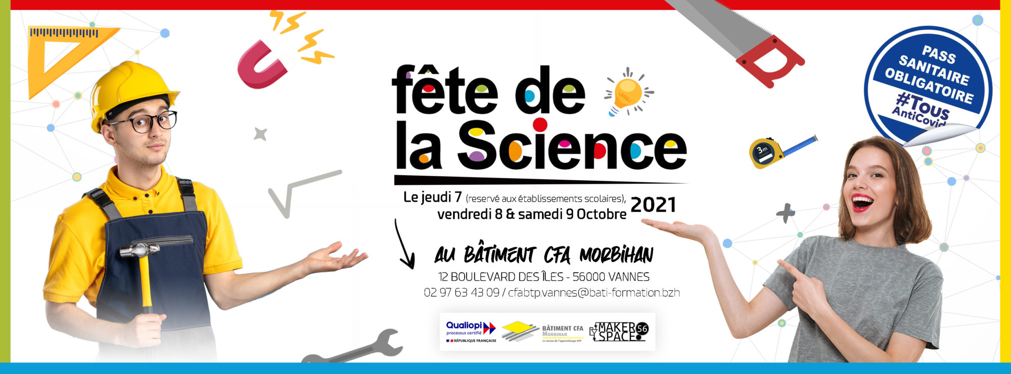 Le Bâtiment CFA Morbihan de Vannes organise la Fête de la Science !