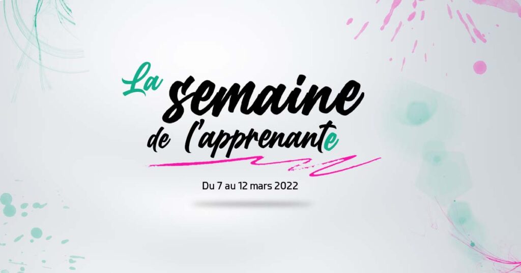 La semaine de l'apprenante