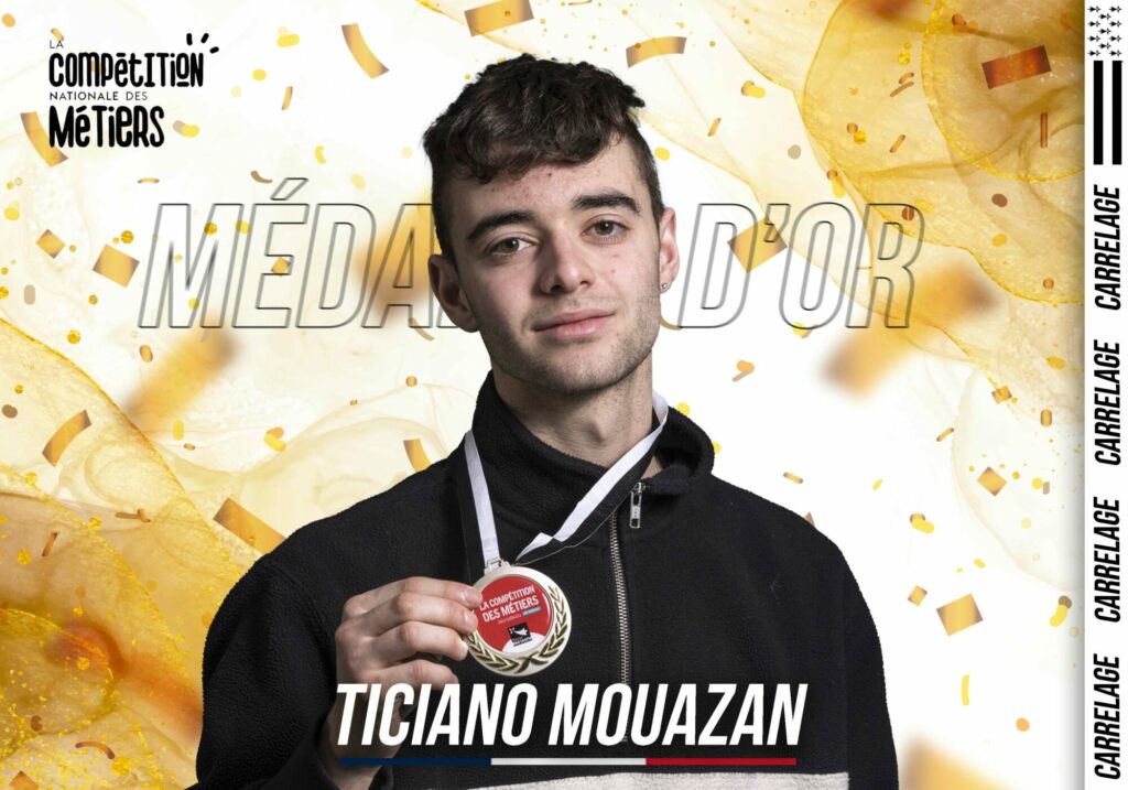 Ticiano Mouazan remporte l'or