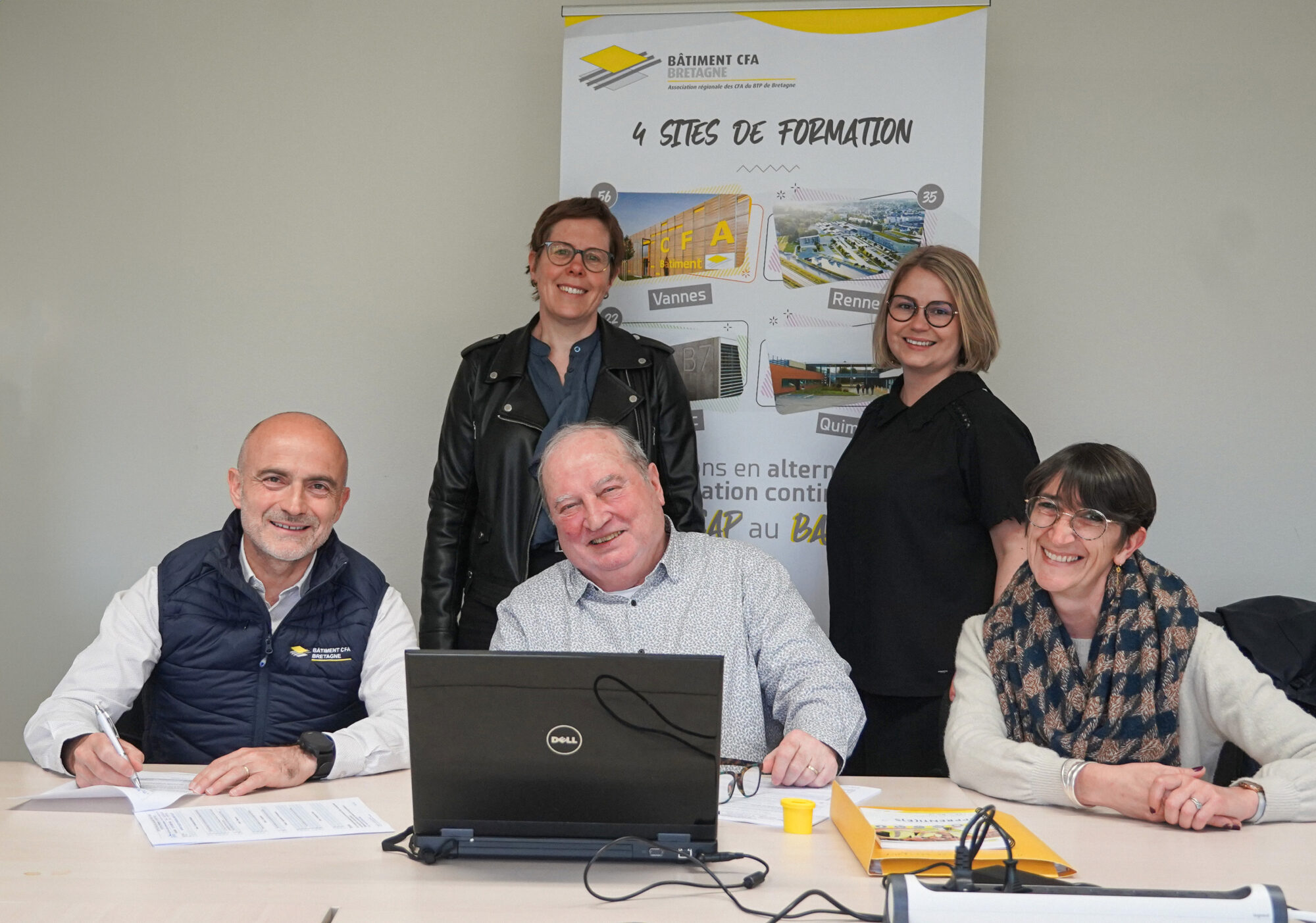 Bâtiment CFA Bretagne obtient le renouvellement de sa certification Qualiopi !